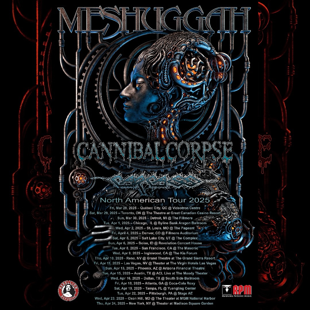 Carcass Tour Poster 2025